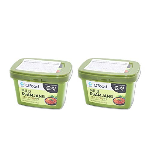 Chung Jung One Sunchang Seasoned Soybean Paste -Ssamjang- 17-6 oz -1-1lb  500g- 2pack