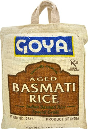 Goya Aged Basmati Rice  11 Pound