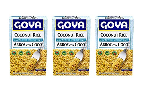 Goya Coconut Rice  -3 Pack  Total of 21oz-