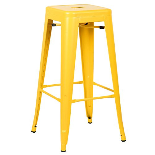 Poly and Bark Trattoria bar Stool in Yellow