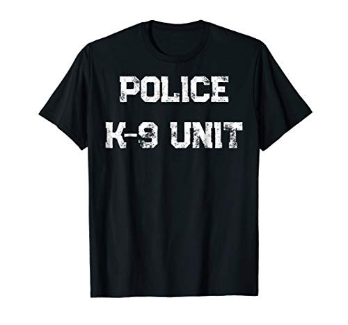 K-9 Police Officer Tshirt Law Enforcement Cop Shirt