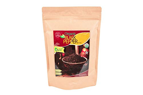 True Organic Ceylon Black Pepper Whole 08 Oz - USDA Certified Peppercorns Pure Ceylon Premium Quality and Perfect Peppercorns for Grinder Refill True Organic Ceylon Black Pepper Whole 08 Oz - USDA Certified Peppercorns Pure Ceylon Premium Quality and Perfect Peppercorns for Grinder Refill