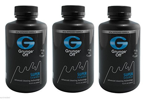 Grunge Off Super Soaker Glass Pipe Cleaner  16 Ounce -3 Pack-