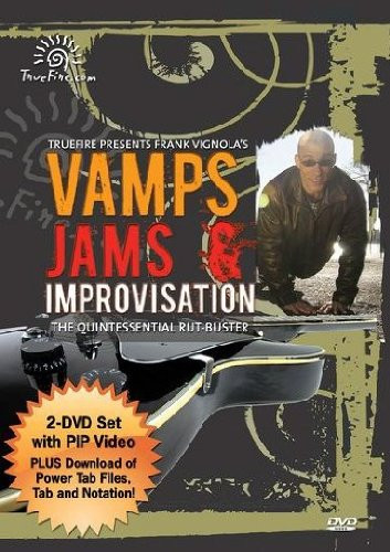 Vamps Jams and Improvisation - Instructional Guitar 2-DVD Pack Featuring Frank Vignola