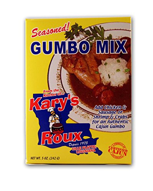 Karys Roux Seasoned Gumbo Mix 5 oz Karys Roux Seasoned Gumbo Mix 5 oz