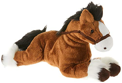 GUND Fanning Palomino Horse Laying Down Stuffed Animal Plush  Brown  12
