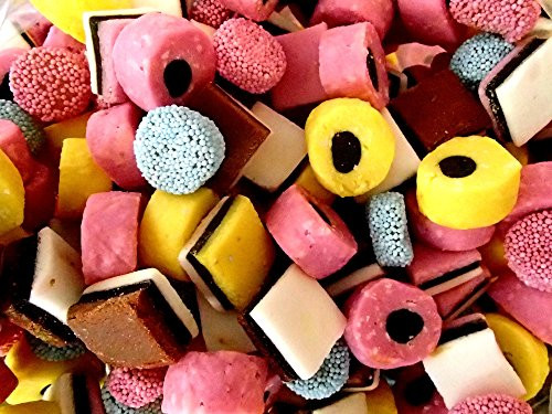 Gustafs Premium Licorice Allsorts 5 Pound - 80 OZ - Gustafs Premium Licorice Allsorts 5 Pound - 80 OZ -
