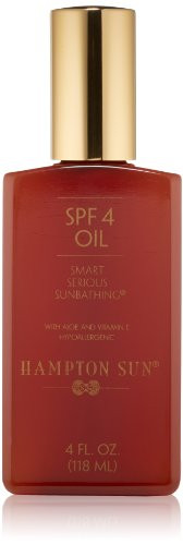 Hampton Sun SPF 4 Oil  4 Fl Oz