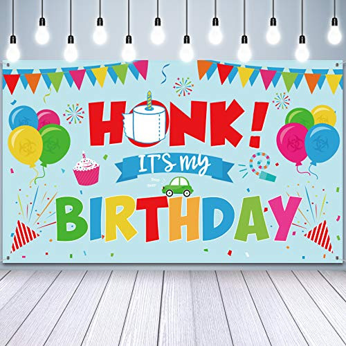Happy Birthday Party Backdrop Banner Extra Large Fabric Honk Its My Birthday Quarantine Theme Lawn Yard Sign Backdrop Banner for Quarantine Birthday Happy Birthday Party Backdrop Banner Extra Large Fabric Honk Its My Birthday Quarantine Theme Lawn Yard Sign Backdrop Banner for Quarantine Birthday