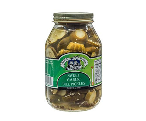 Amish Wedding Sweet Garlic Dill Pickles - 32 Oz