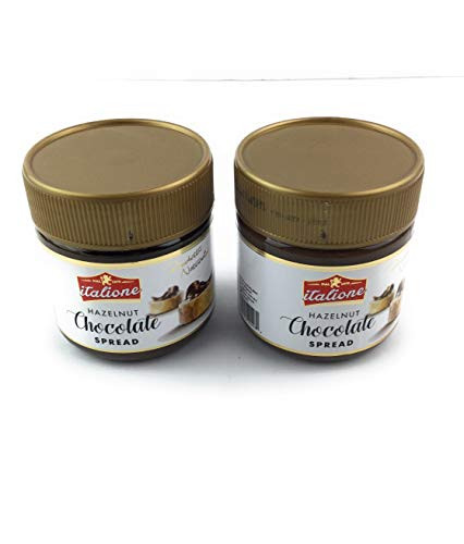 DAL 1979 italione Hazelnut Chocolate Spread  2 Jar Pack  7 oz Each Jar