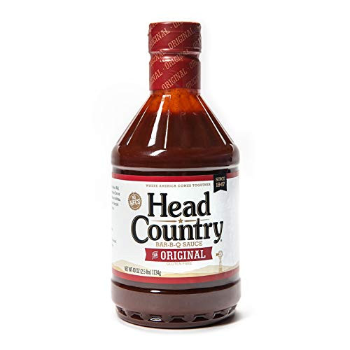 Head Country Bar-B-Q Sauce  Original  40 Ounce -Pack of 6-