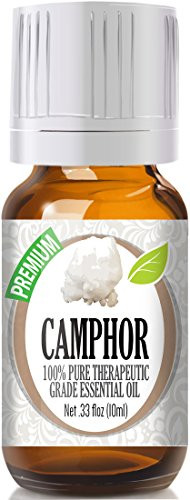 Camphor Essential Oil - 100 Pure Therapeutic Grade Camphor Oil - 10ml
