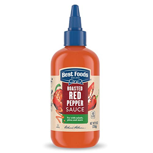 Best Foods Sauce For A Delicious Condiment  Dip and Dressing Roasted Red Pepper Gluten Free  Dairy Free  No Artificial Flavors  No High-Fructose Corn