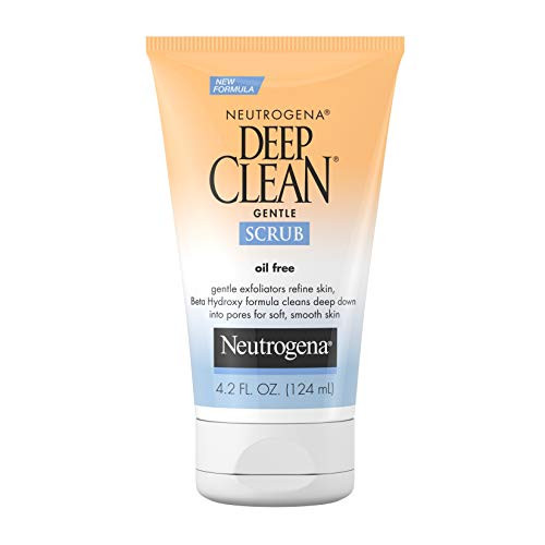 Neutrogena Deep Clean Gentle Daily Facial Scrub  Oil-Free Cleanser 4-2 fl- Oz