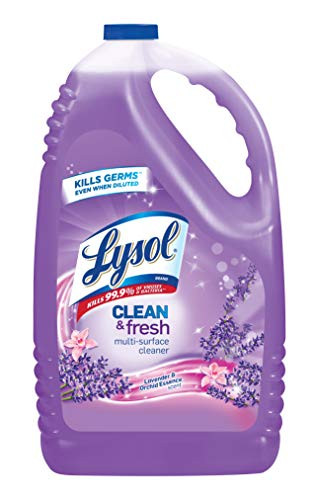 Lysol Clean and Fresh Multi-Surface Cleaner  Lavender and Orchid 144 oz