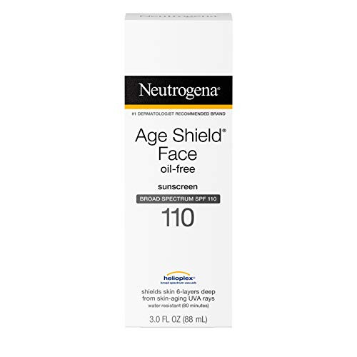 Neutrogena Age Shield Face  Sunscreen Lotion  SPF 110 3 oz -Pack of 4-