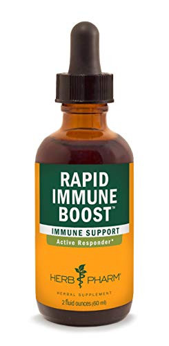 Herb Pharm Rapid Immune Boost Liquid Herbal Formula for Active Immune Support - 2 Ounce