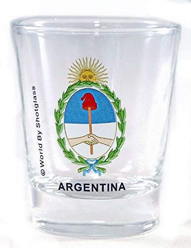 Argentina Coat of Arms Shot Glass