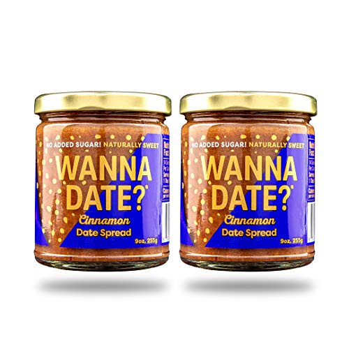 Wanna Date? Cinnamon Date Spread  Vegan  Paleo Friendly  Gluten-Free  Dairy-Free  Non-GMO  No Added Sugar  No Cane Sugar  Whole30 Compliant  Healthy S