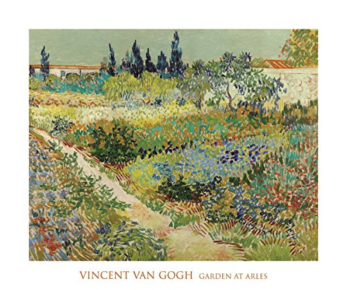 McGaw Graphics Garden at Arles  1888 by Vincent Van Gogh Painting Print