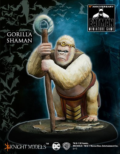 Gorilla Shaman - Batman Miniatures Game