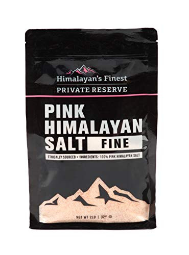 2 lb- Fine Pink Himalayan Salt bag