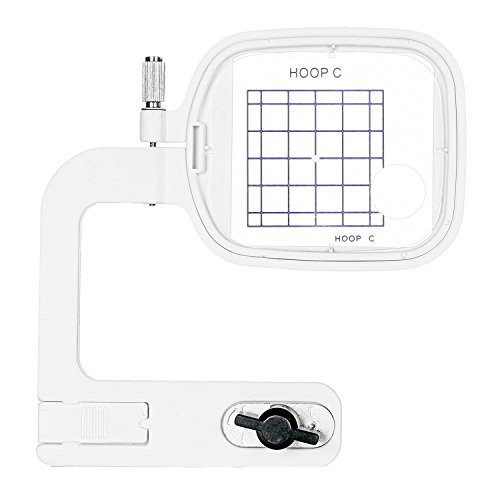 HONEYSEW JA803 850803000 Free Arm Hoop C 2x2 -50x50mm- for Janome MC300E-350E MC9500-9700 MC10000-10001 Elna820 8200 8300 8600