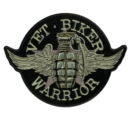 Hot Leathers Grenade Patch -4 Width x 3 Height-