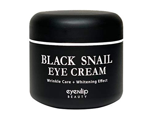 Eyenlip black snail eye cream 50ml Korean Skin Care Eye Cream Moisturizer Eye Cream for Dark Circles Wrinkle Care Treatment Black Snail Extract Eyenlip black snail eye cream 50ml Korean Skin Care Eye Cream Moisturizer Eye Cream for Dark Circles Wrinkle Care Treatment Black Snail Extract