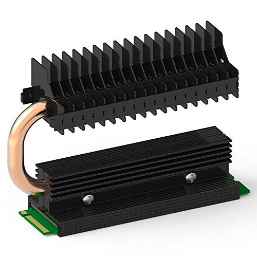XINSHIS - M-2 Heatsink NVMe NGFF SATA M-2 SSD Heatsink Thermal Module  Compatible for PCIE NVME M-2 2280 SSD Radiator and SATA M-2 2280 SSD Heatsink