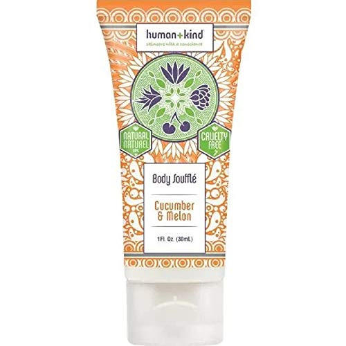 Human - Kind 1oz Body Souffle Lotion Cucumber and Melon Lot of 10  Each 1 Oz  Total 10 Oz