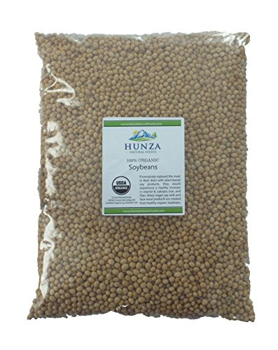 Hunza Organic Soybeans -5 lbs-