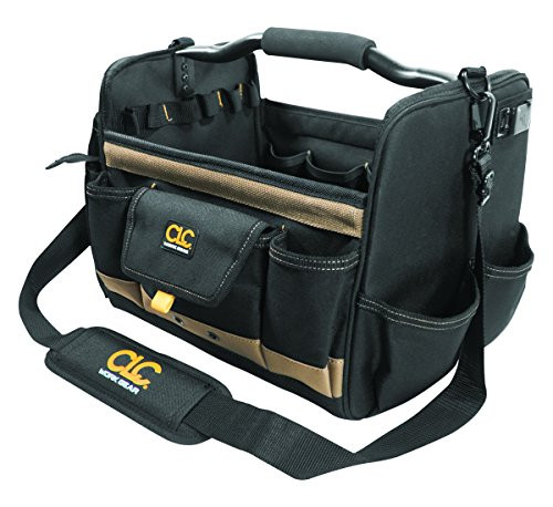 CLC Custom Leathercraft 1578 14 Inch, Open Top, Soft Sided Tool Box, 31 Pockets CLC Custom Leathercraft 1578 14 Inch, Open Top, Soft Sided Tool Box, 31 Pockets