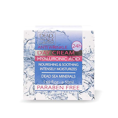 Dead Sea Collection Anti-Wrinkle Day Cream with Hyaluronic Acid Nourishing and Smoothing 1-69 fl-oz