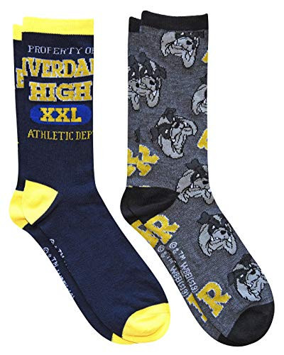 Hyp Riverdale High Mens Crew Socks 2 Pair Pack