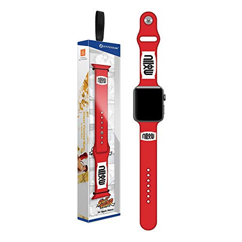 Hyperkin Street Fighter Ryus Gloves Band for Apple WATCH - Officially Licensed By Capcom - Mac