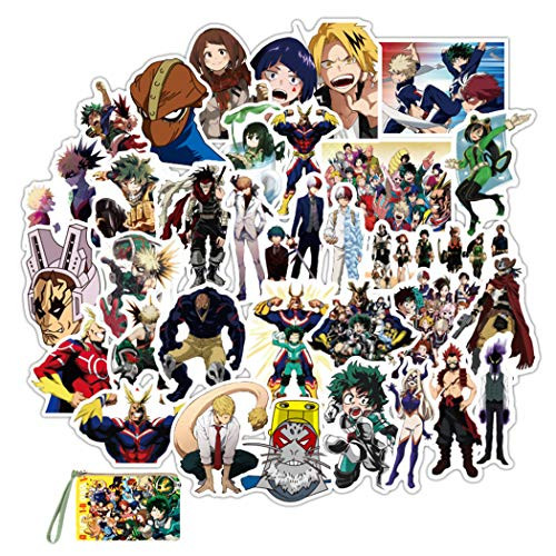 Boku No Hero Academia My Hero Academia Stickers BNHA Stickers MHA Stickers Waterproof -50pcs-