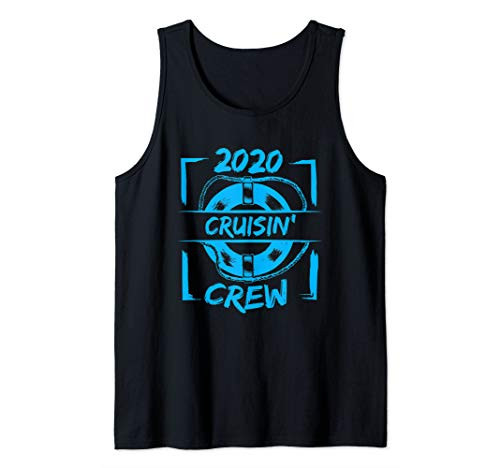 2020 Cruisin Crew Boat Ship Cruising Vacation Beach Summer Tank Top