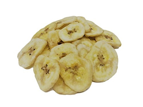 NUTS U-S- - Banana Chips  Dried  Sweetened in Resealable Bag -3 LBS-