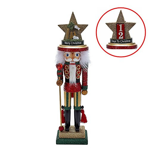 Kurt Adler 18" Hollywood Nativity Hat Nutcracker