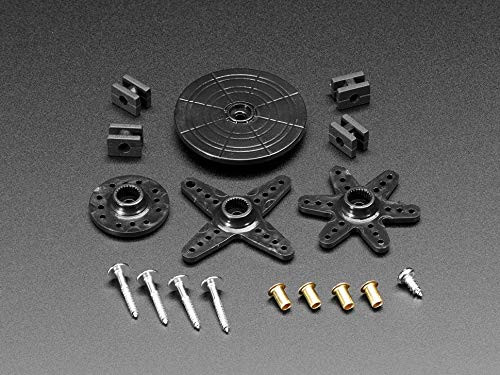 Adafruit 4250 Standard Servo Arm and Horn Set - 25 Spline