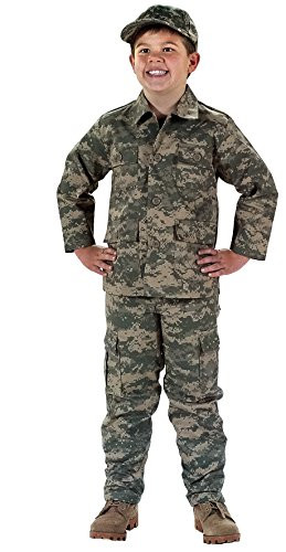 Rothco Kids BDU Shirt  ACU Digital Camo  Medium-12