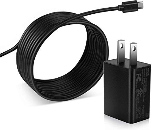 Fire HD 10 Charger-UL Listed- AC Charging Adapter for Fire Tablet with 5Ft USB C Charger Cord Compatible for Amazon Fire HD 10 and Kids Edition -9th G
