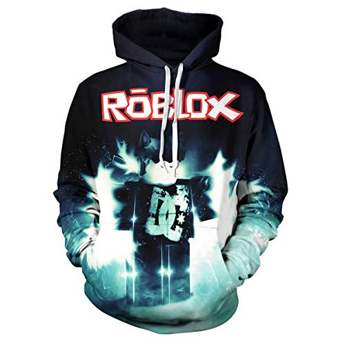 EICHITOO Childrens Hoodies 3D Print Hoodies Cartoon Hoodie Boys Girls Hoodie Unisex Pullover Sweatshirts rob-lox-C-M-10-12- EICHITOO Childrens Hoodies 3D Print Hoodies Cartoon Hoodie Boys Girls Hoodie Unisex Pullover Sweatshirts rob-lox-C-M-10-12-