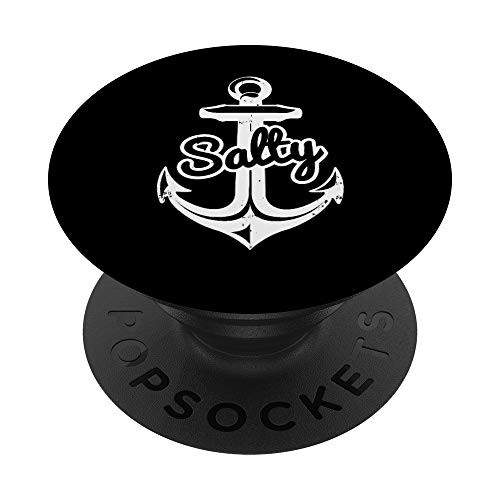 Salty Anchor Boat PopSockets Grip and Stand for Phones and Tablets