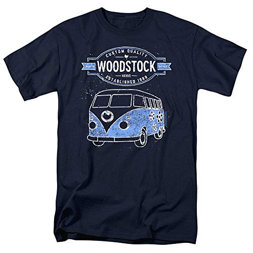 Woodstock Music Festival Van T Shirt and Stickers -XX-Large- Navy Woodstock Music Festival Van T Shirt and Stickers -XX-Large- Navy