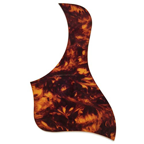 Vencetmat Acoustic Guitar Pickguard fit for Taylor-Flame Red