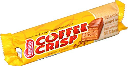 Nestle Coffee Crisp Chocolate Wafer Bars -3 PACK- 50g each