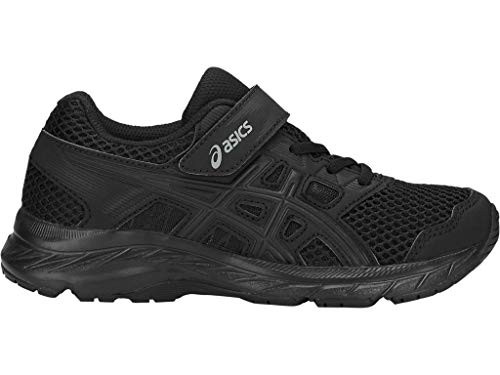 ASICS Kids Gel-Contend 5 GS Running Shoes  4M  Black-Black